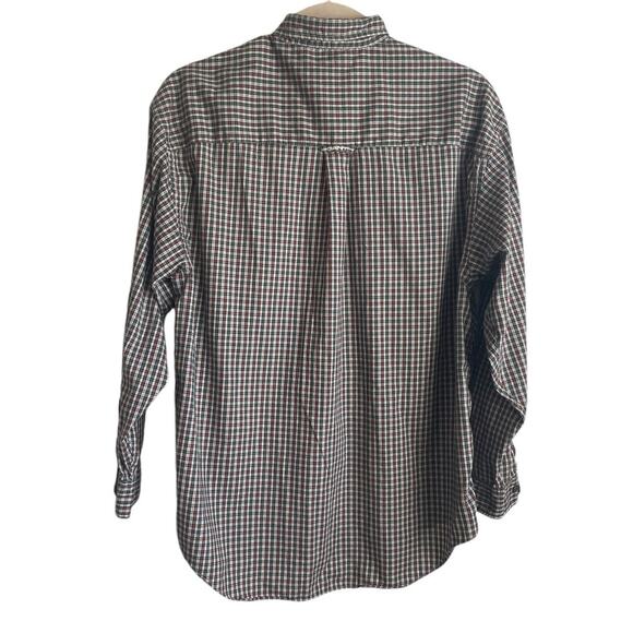 Gant Autumn Oxford Mens Shirt XL Plaid Muted Tone Cotton Button Up Office Casual - Picture 3 of 13